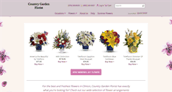 Desktop Screenshot of countryflorist.biz