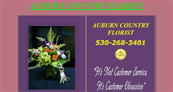 Desktop Screenshot of countryflorist.net