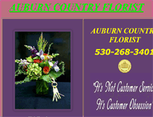 Tablet Screenshot of countryflorist.net